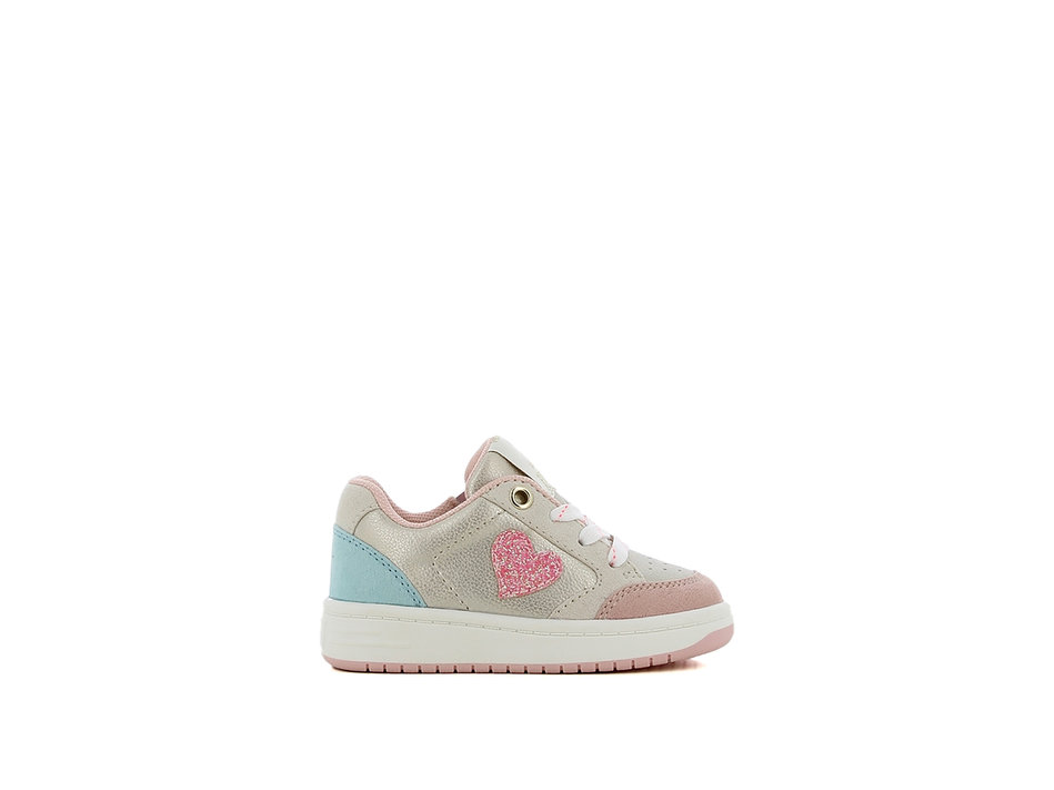 Kids rose gold sneaker