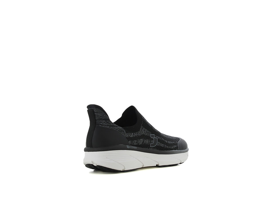 Mens black slip-on sneaker