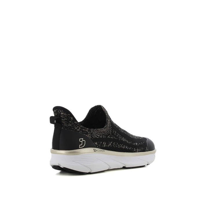 Black slip-on sneaker
