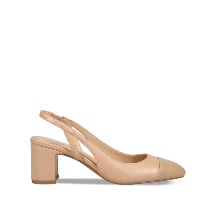 Beige pump