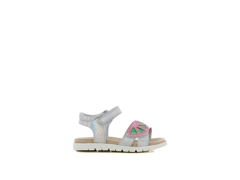 Kids silver sandal