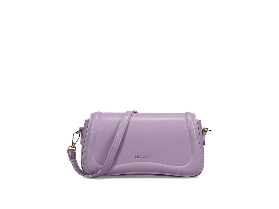 Lilac shoulder bag