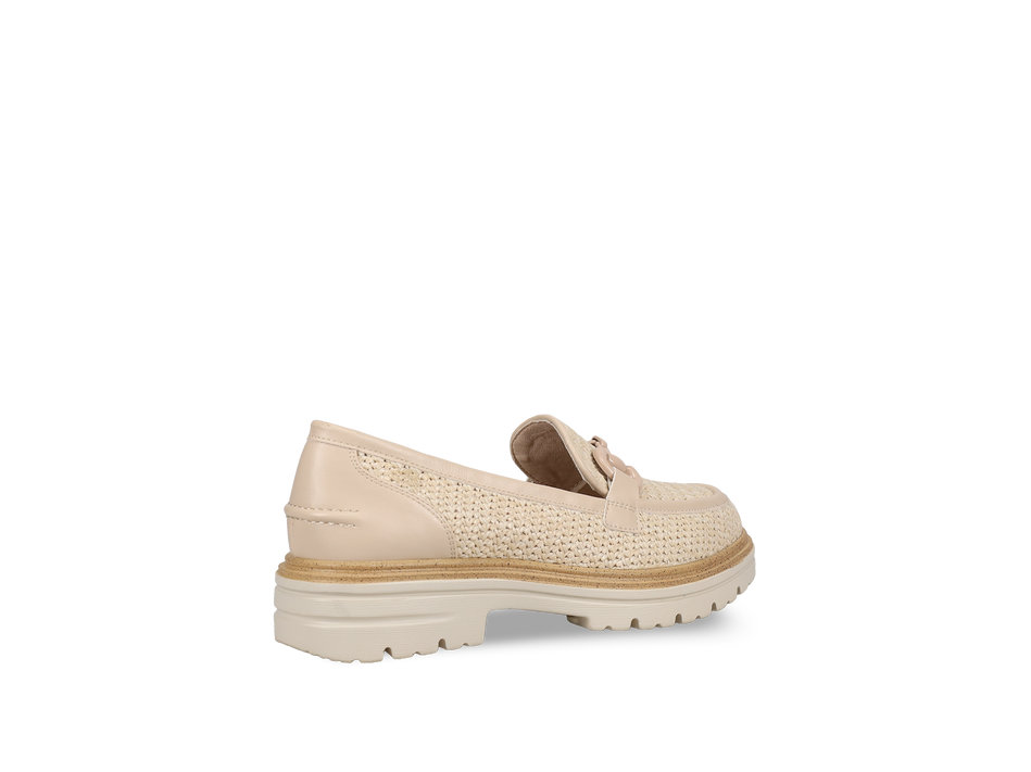 Beige loafer