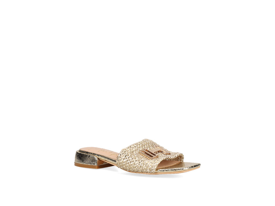 Gold sandal
