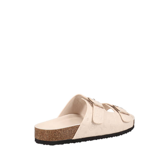 Εκρού footbed σανδάλι
