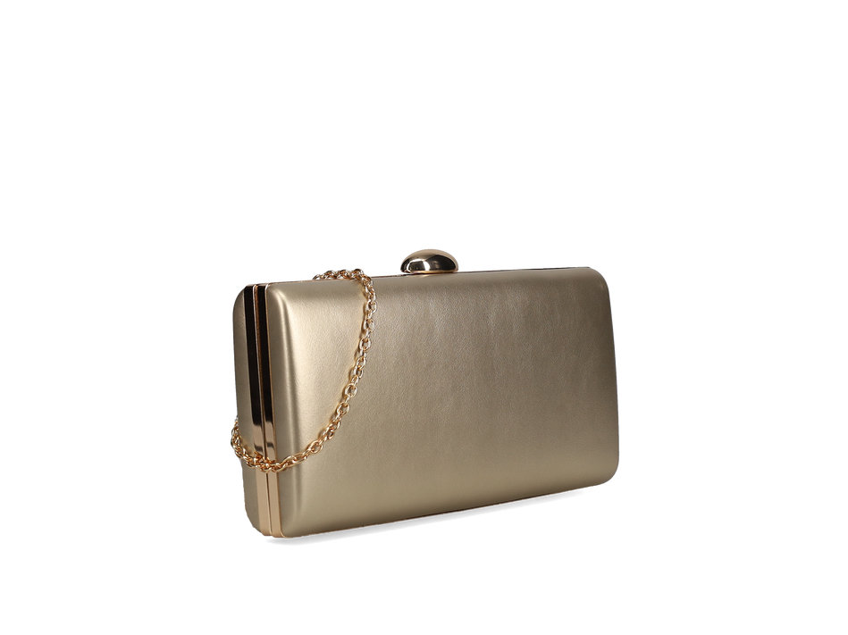 Χρυσό clutch τσαντάκι