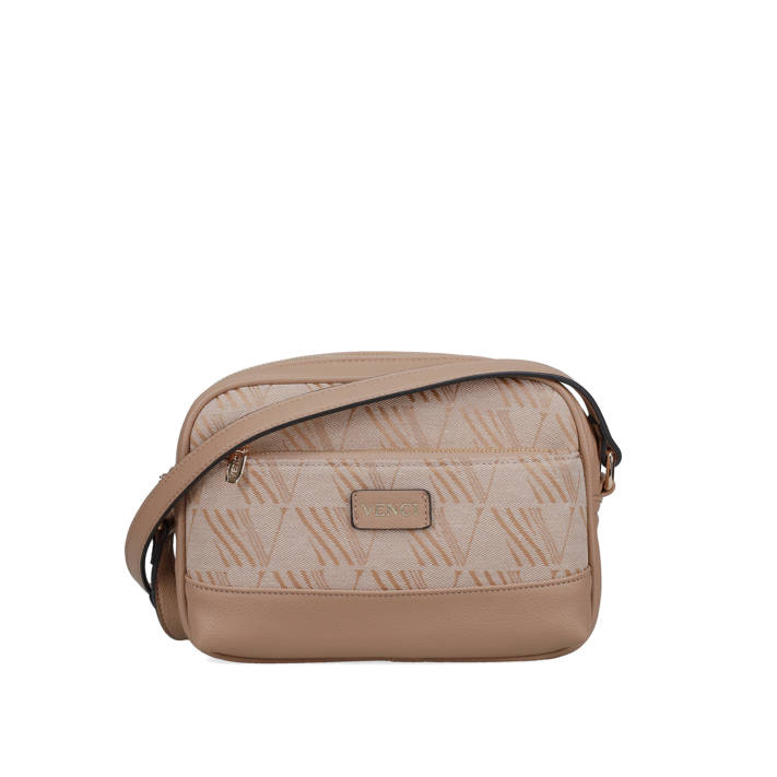 Beige crossbody bag
