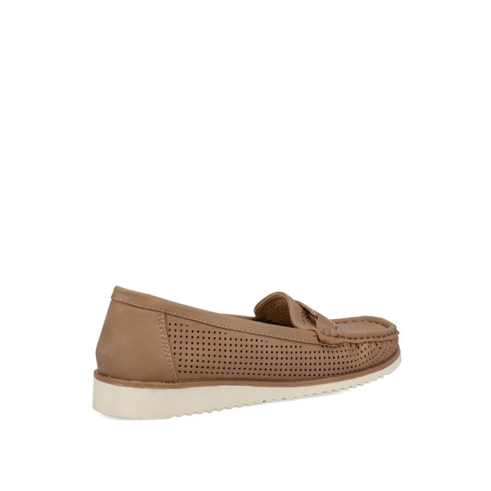 Taupe loafer