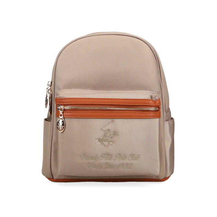 Beige backpack
