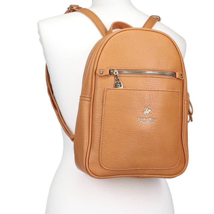 Tan backpack
