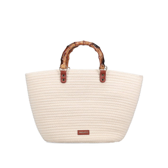 Ecru handbag