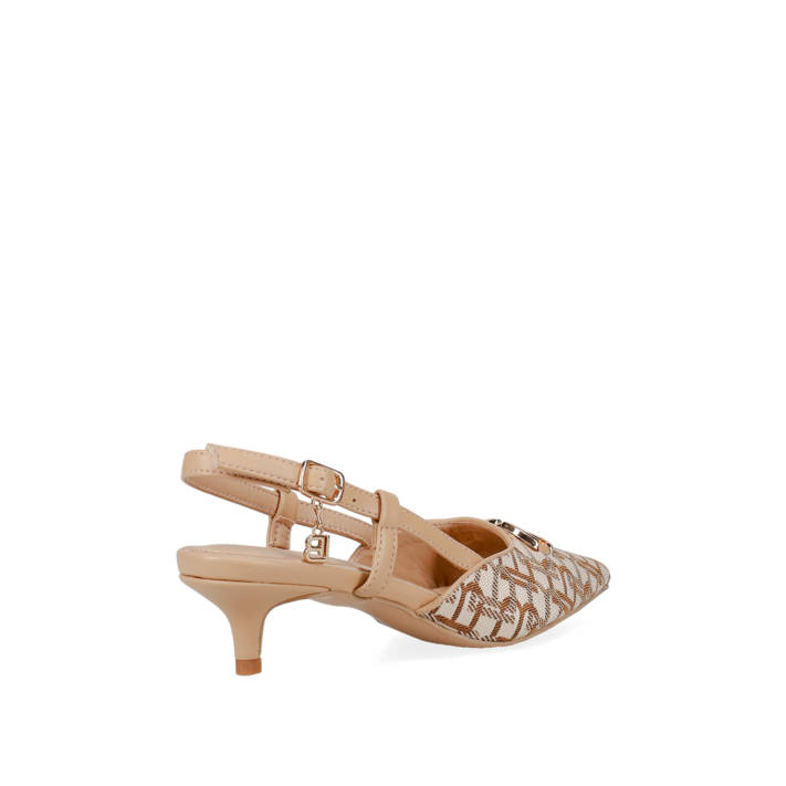 Μπεζ εξώφτερνη γόβα