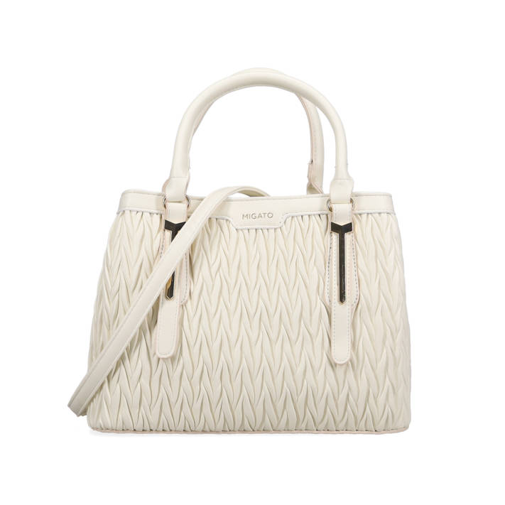 Ecru handbag