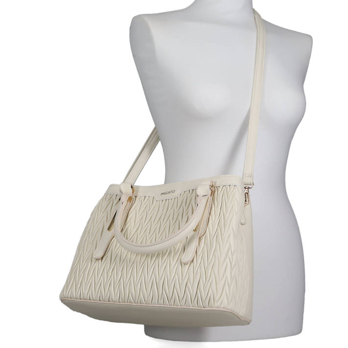 Ecru handbag