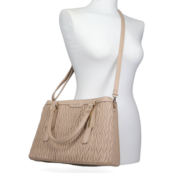 Beige handbag