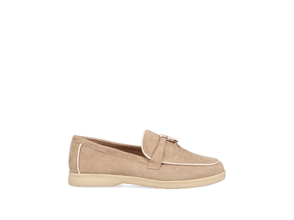 Taupe loafer