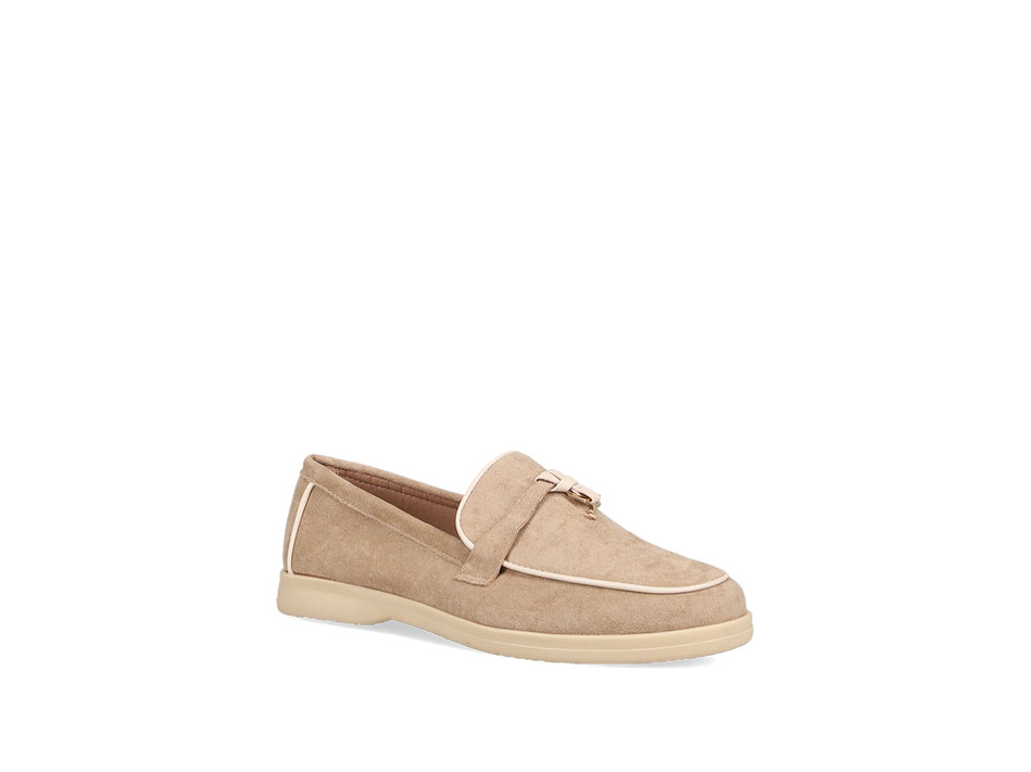 Taupe loafer