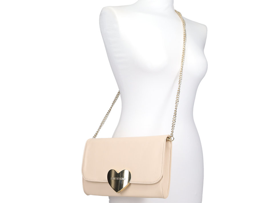 Μπεζ clutch τσαντάκι