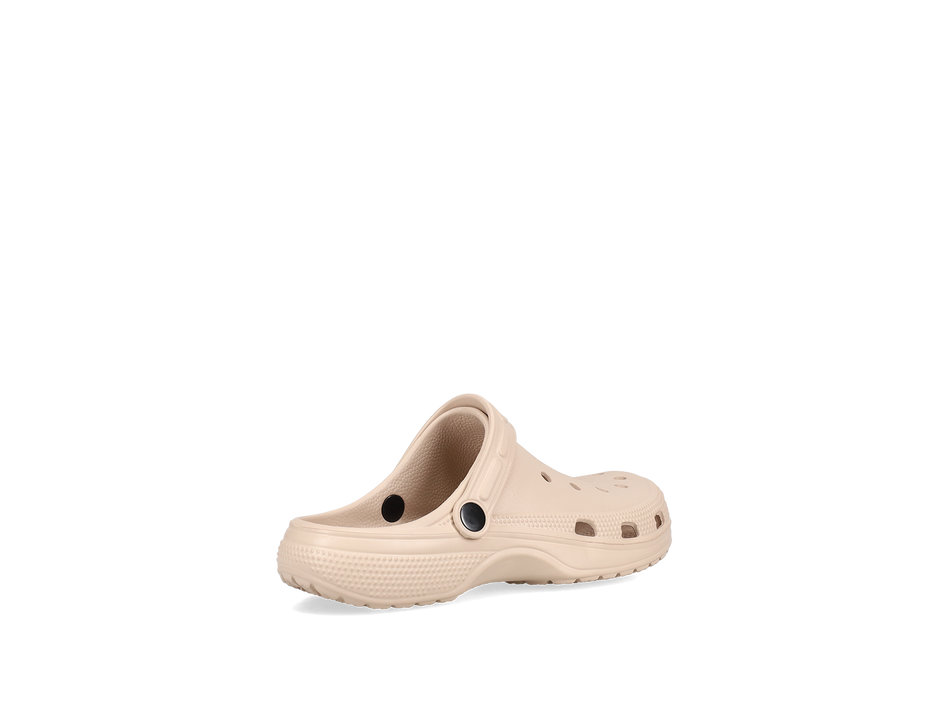 Beige clog sandal