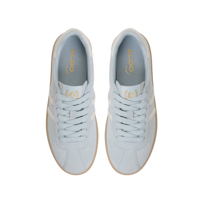 Light blue leather sneaker CHICSNEAKER
