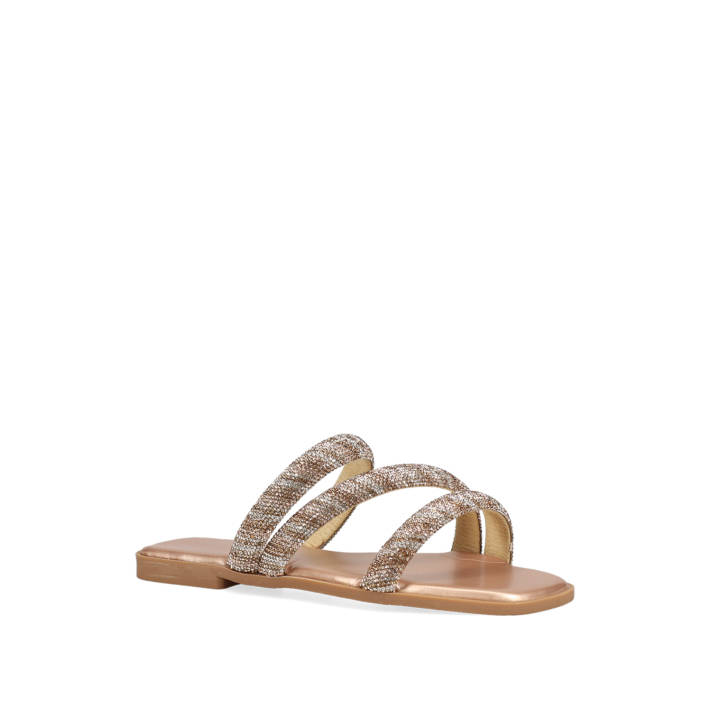 Rose gold sandal