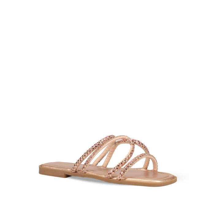 Rose gold sandal