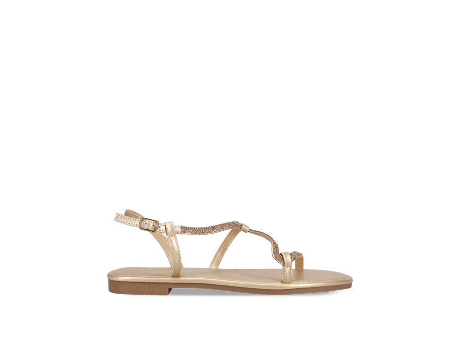 Gold sandal