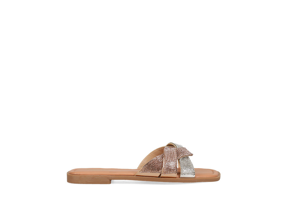 Rose gold sandal