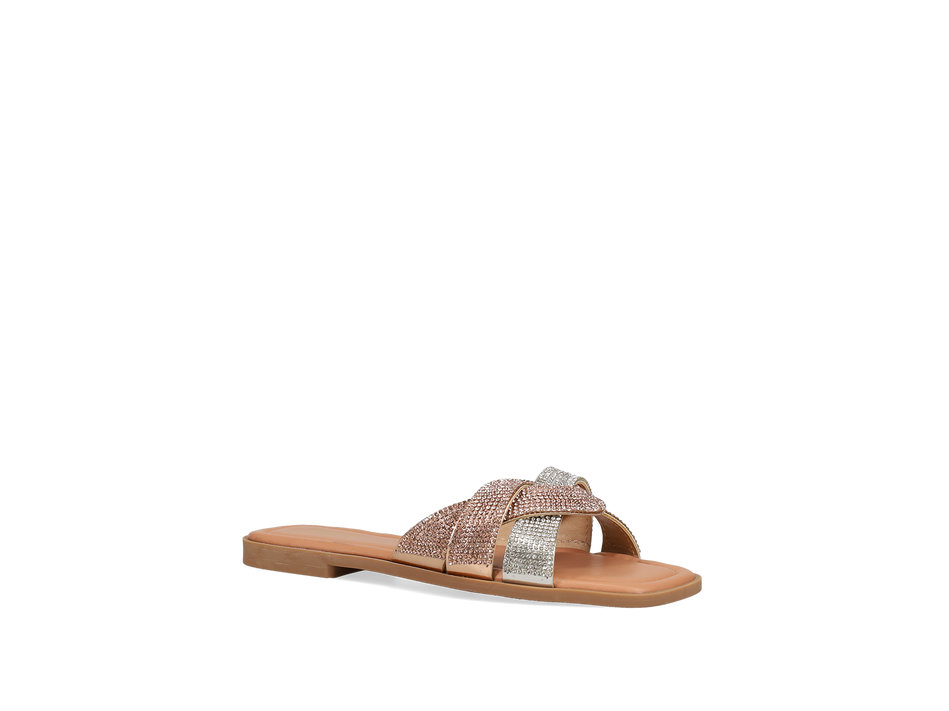 Rose gold sandal