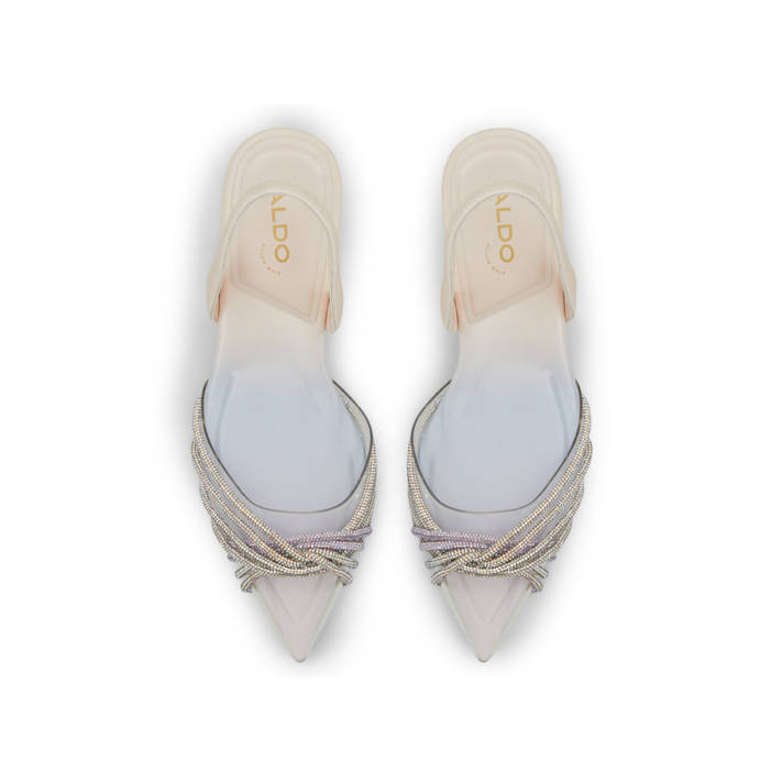 Beige pump ELEGA