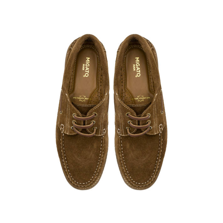 Ανδρικό ταμπά καστόρινο boat shoe