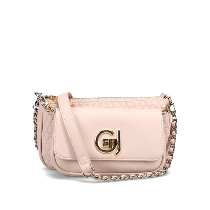 Ροζ τσάντα crossbody LUNA