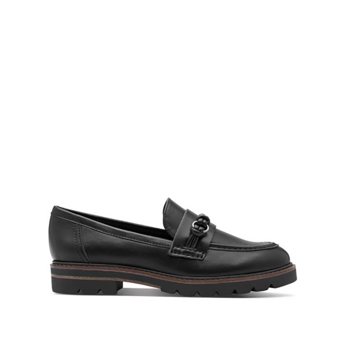 Black loafer