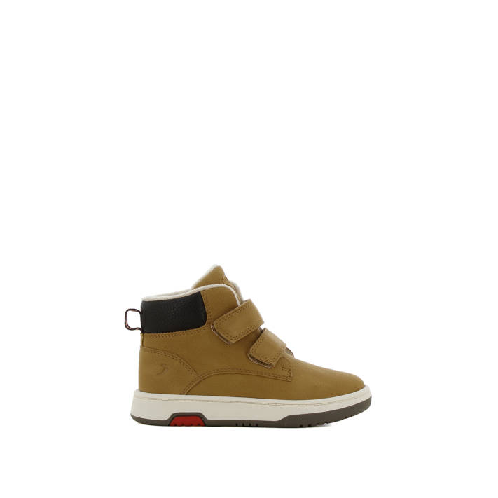 Kids camel sneaker bootie