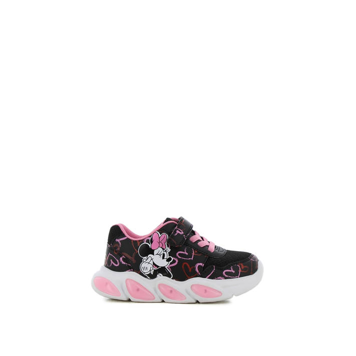 Kids black MINNIE MOUSE sneaker
