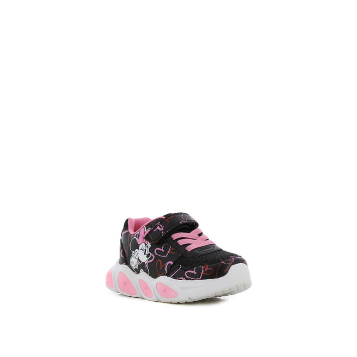 Kids black MINNIE MOUSE sneaker