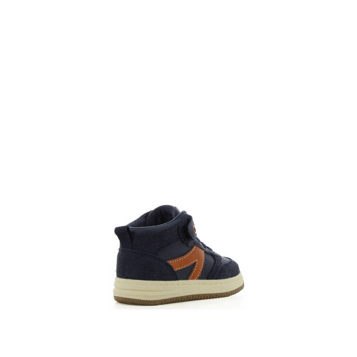 Kids blue sneaker bootie