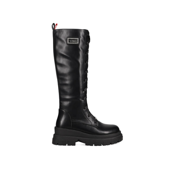 Black army boot