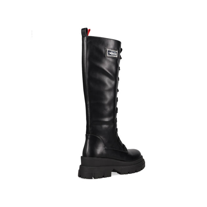 Black army boot