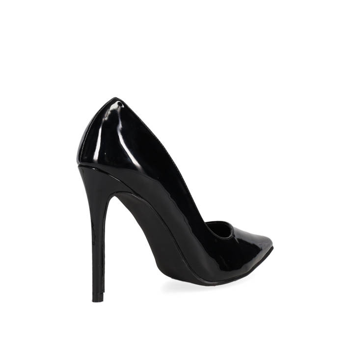 Black patent pump
