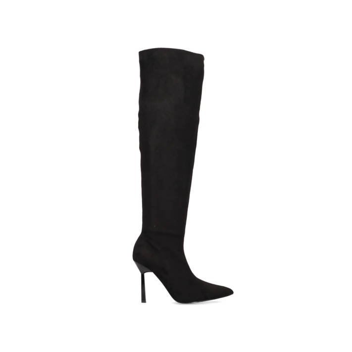 Black over the knee boot