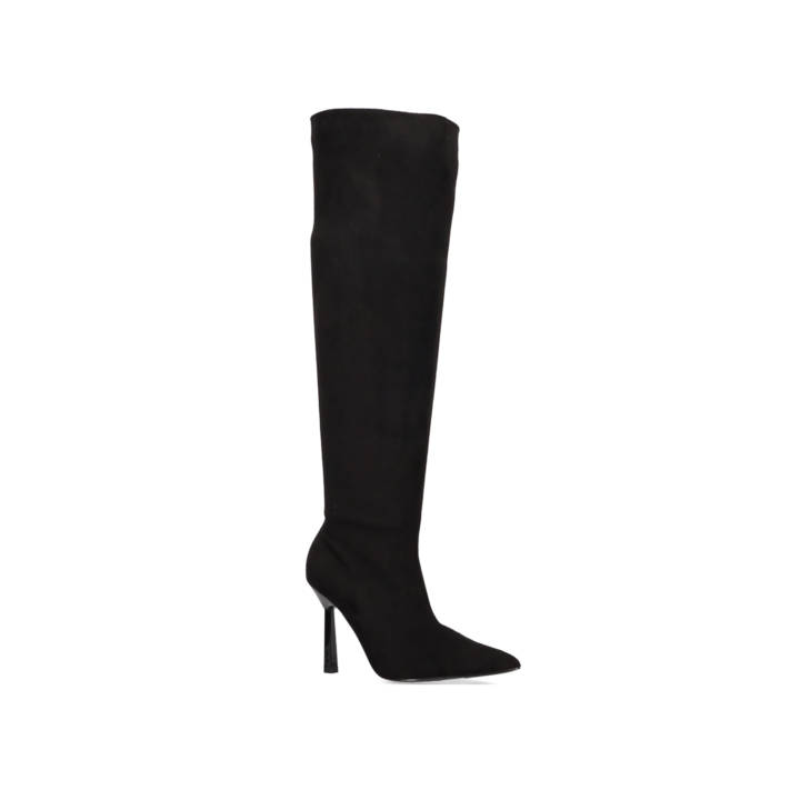 Black over the knee boot