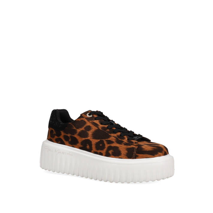 Animal print chunky sneaker