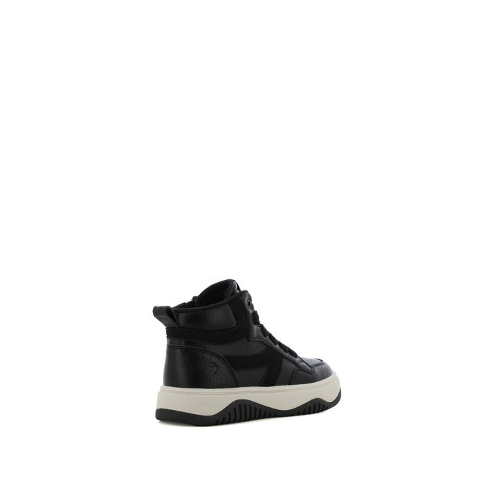 Kids black sneaker boot