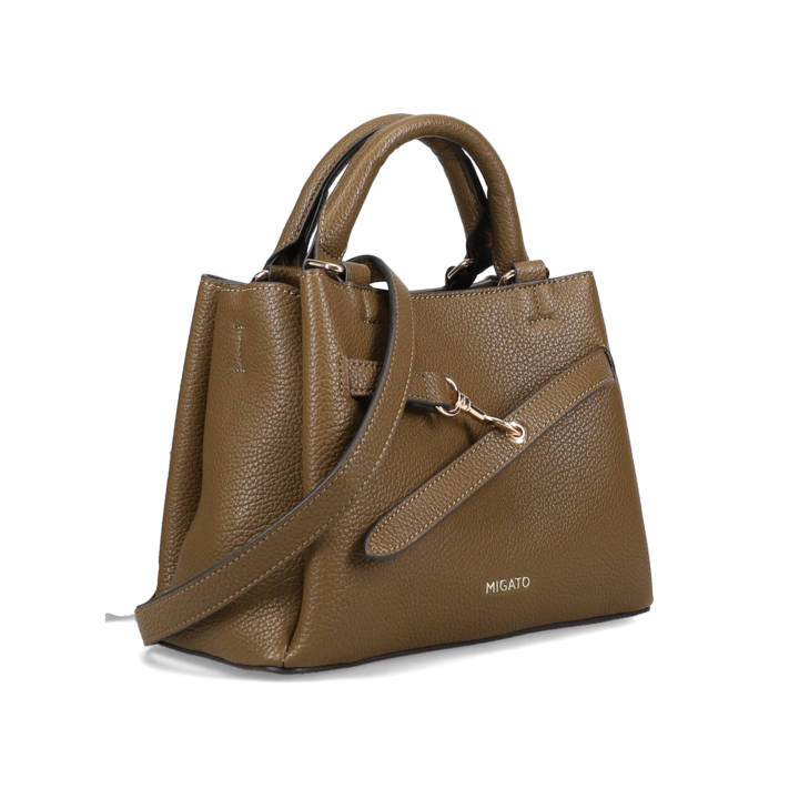 Khaki handbag
