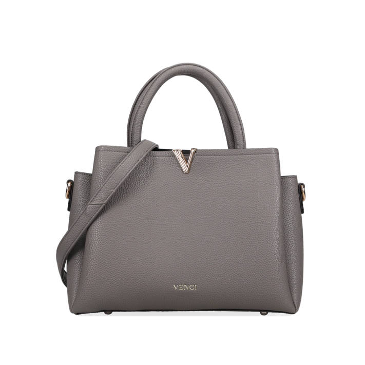 Grey handbag