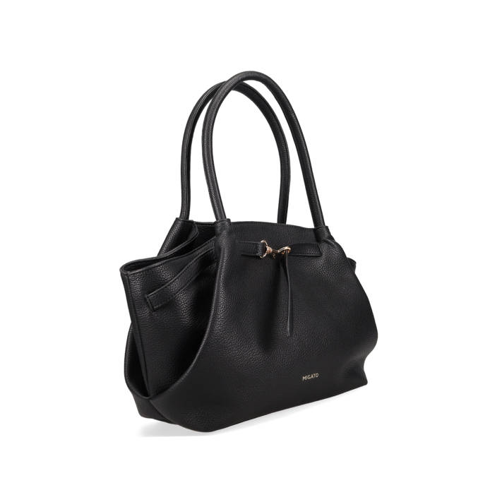 Black shoulder bag