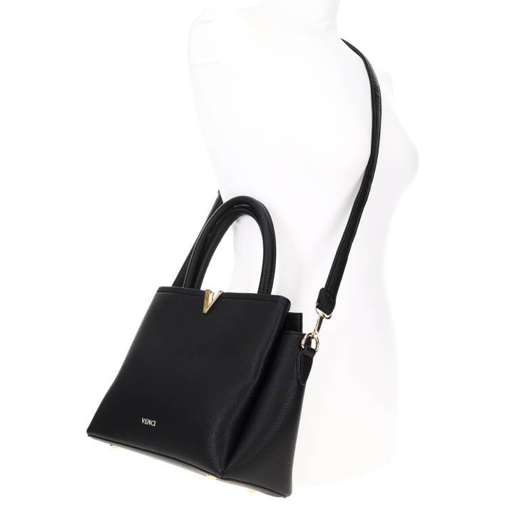 Black handbag