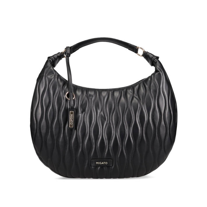 Black shoulder bag