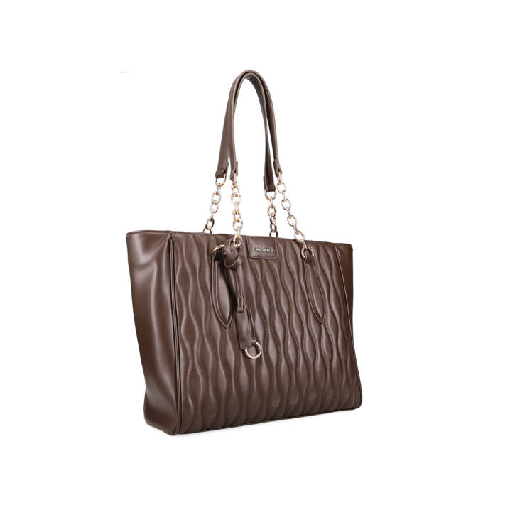 Brown shoulder bag